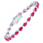 Prong Set Marquise Cut Tennis Bracelet