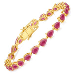 Prong Set Marquise Cut Tennis Bracelet
