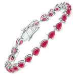 Prong Set Marquise Cut Tennis Bracelet