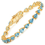Prong Set Marquise Cut Tennis Bracelet