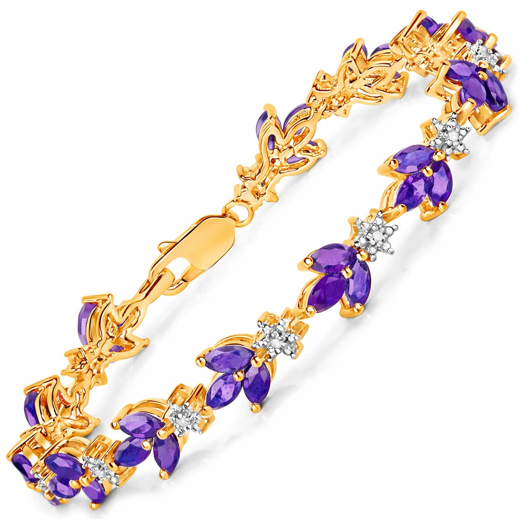 Marquise Diamond Accent Bracelet