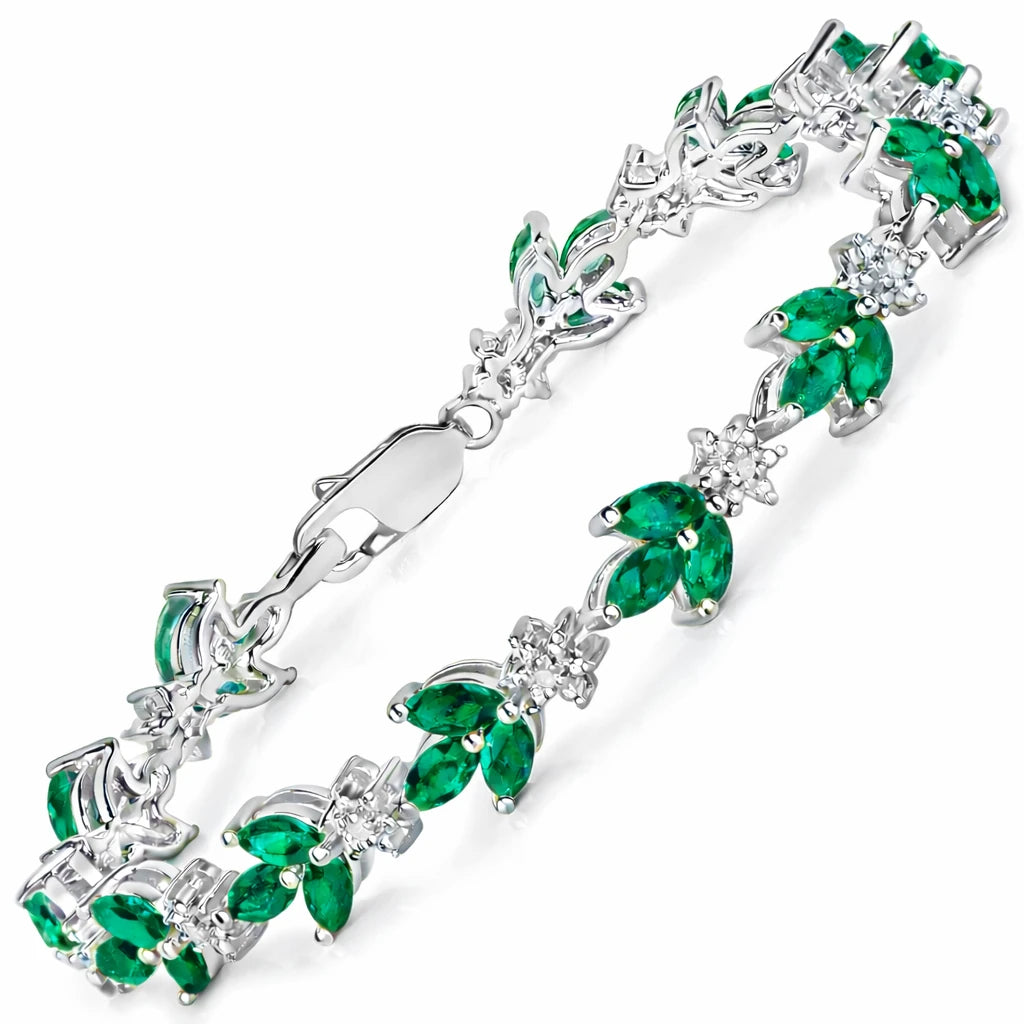 Marquise Diamond Accent Bracelet