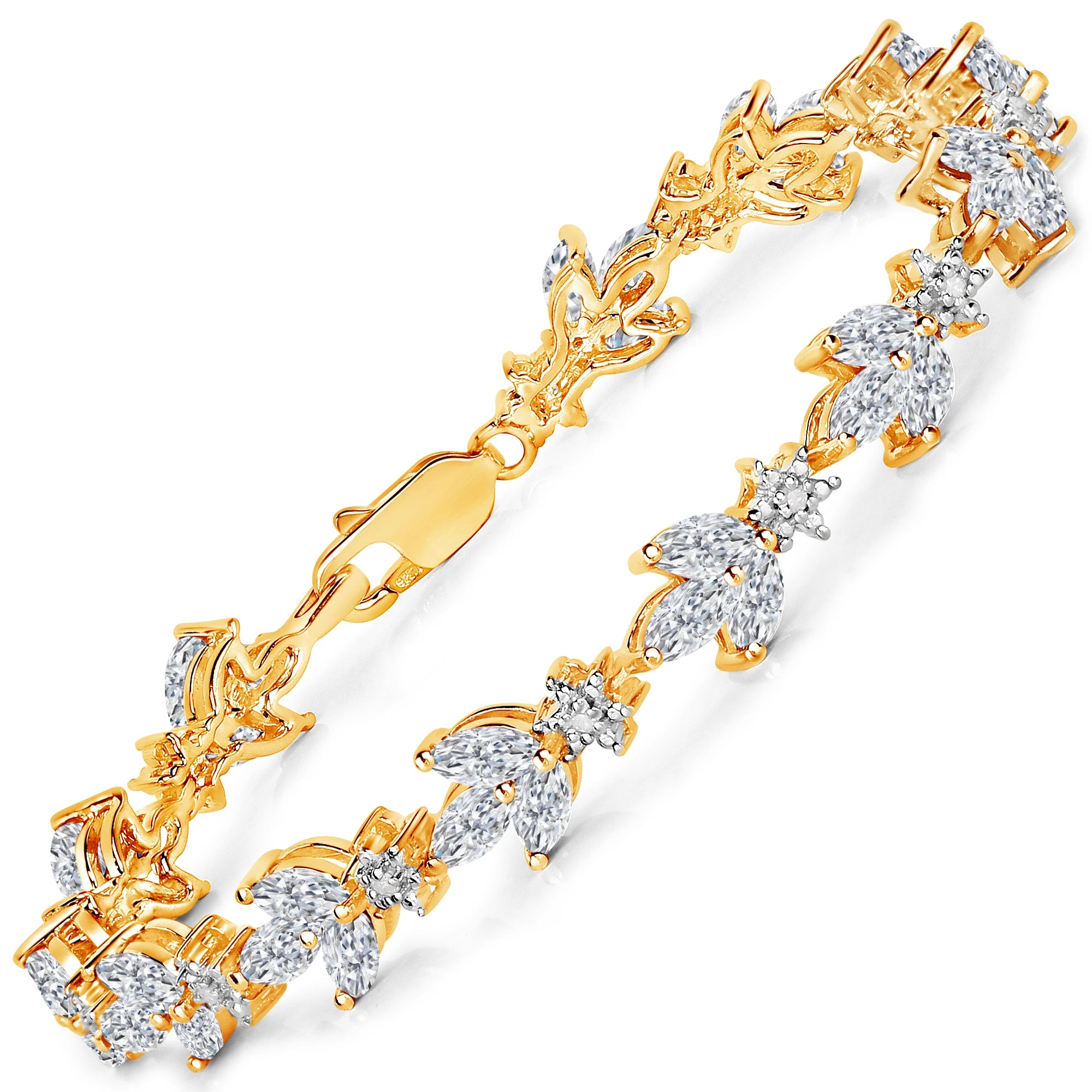 Marquise Diamond Accent Bracelet
