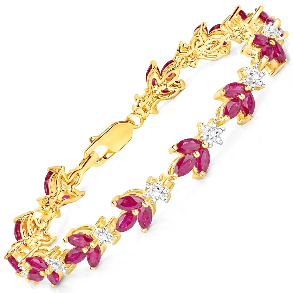 Marquise Diamond Accent Bracelet