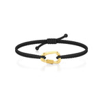 Men’s Engravable Hook Cord Bracelet
