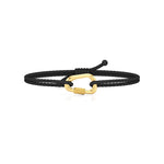 Men’s Engravable Hook Cord Bracelet