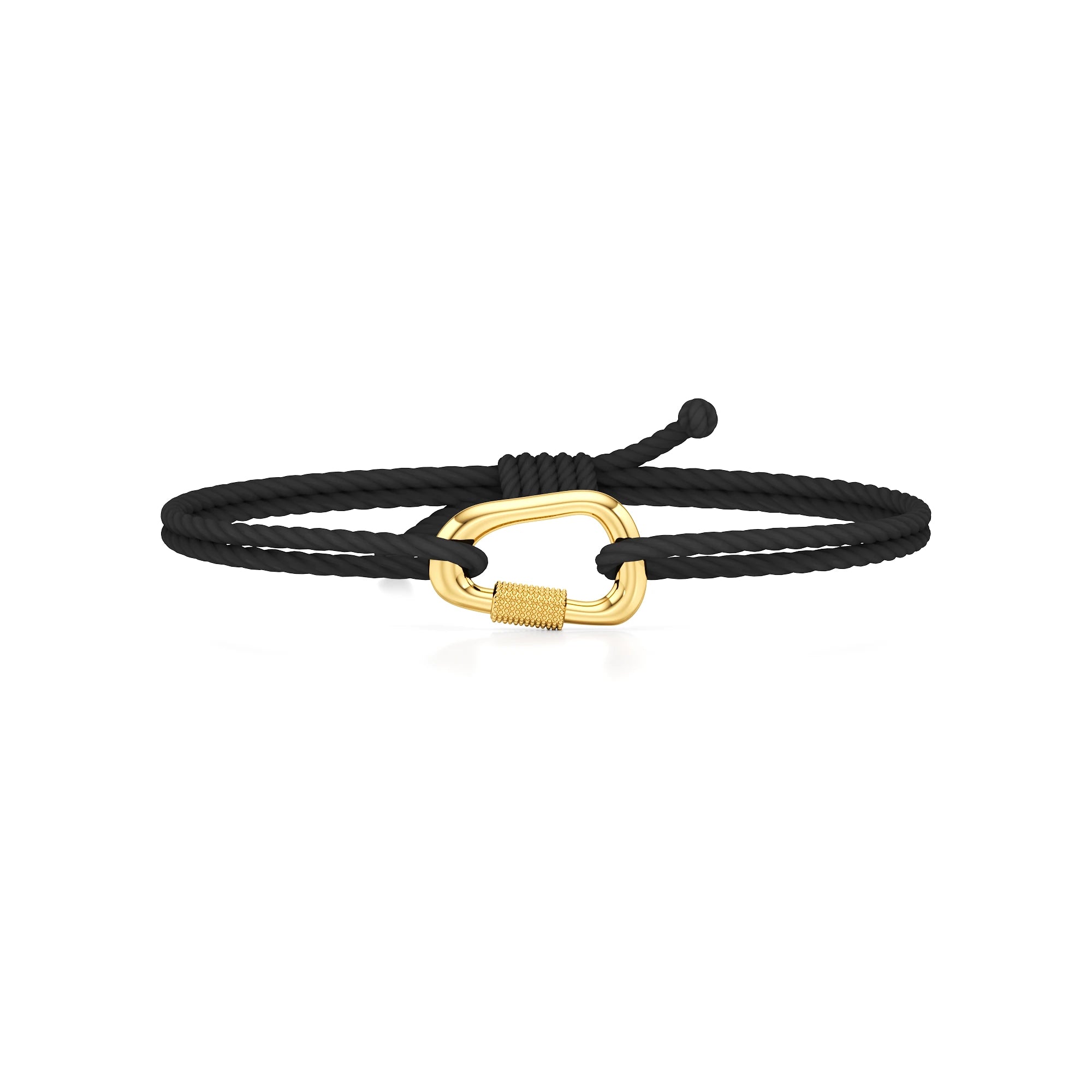 Men’s Engravable Hook Cord Bracelet
