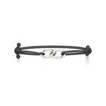 Men’s Engravable Twin Link Cord Bracelet