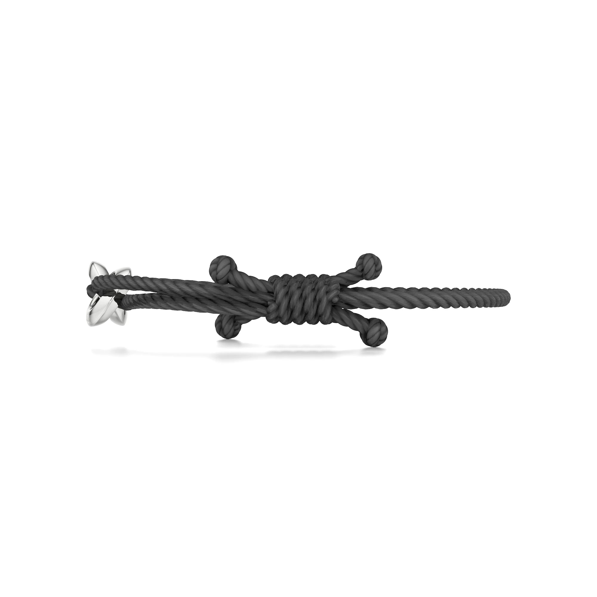 Men’s Engravable Twin Link Cord Bracelet
