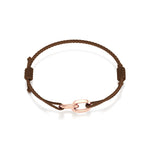 Men’s Engravable Twin Link Cord Bracelet