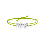 Adjustable Thread Name Bracelet