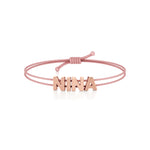 Adjustable Thread Name Bracelet