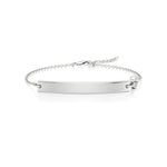 Classic Name Bracelet with Diamond Accents
