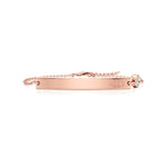 Classic Name Bracelet with Diamond Accents