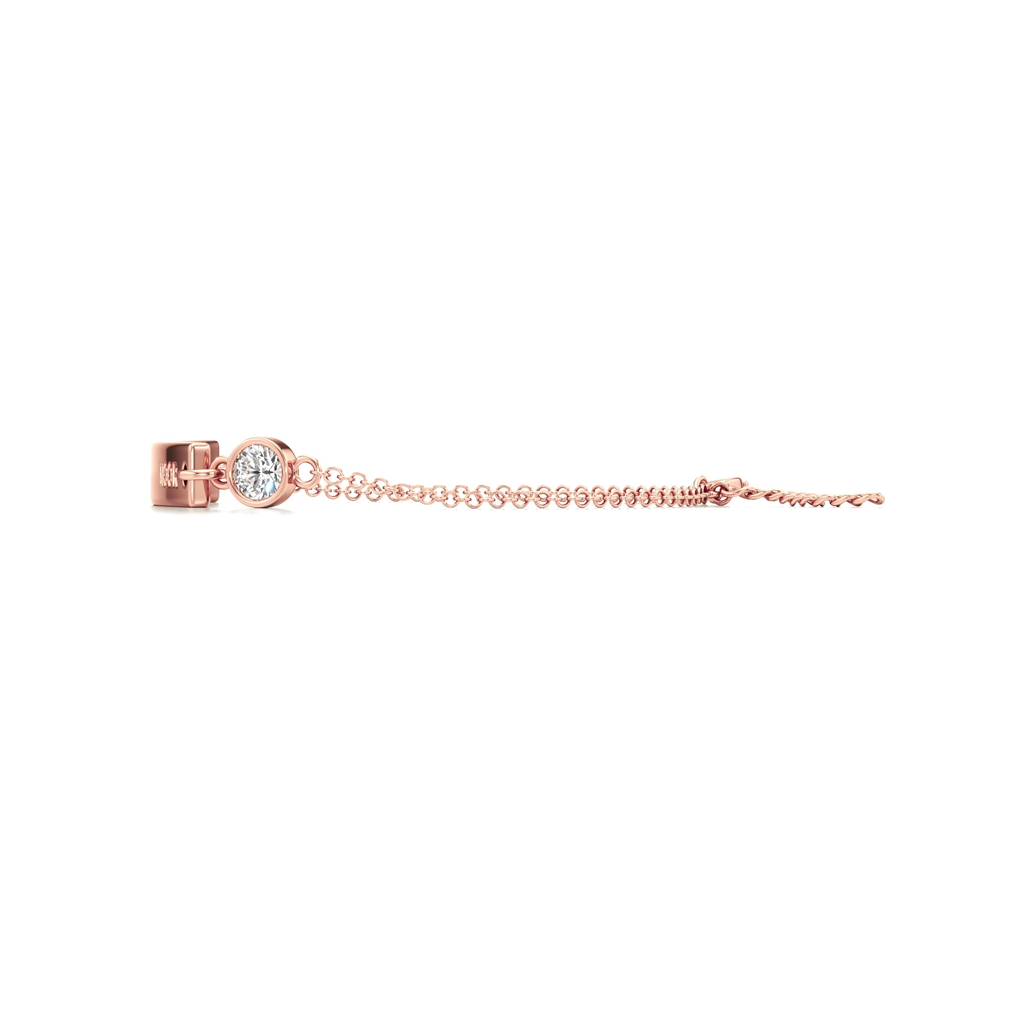 Classic Name Bracelet with Diamond Accents
