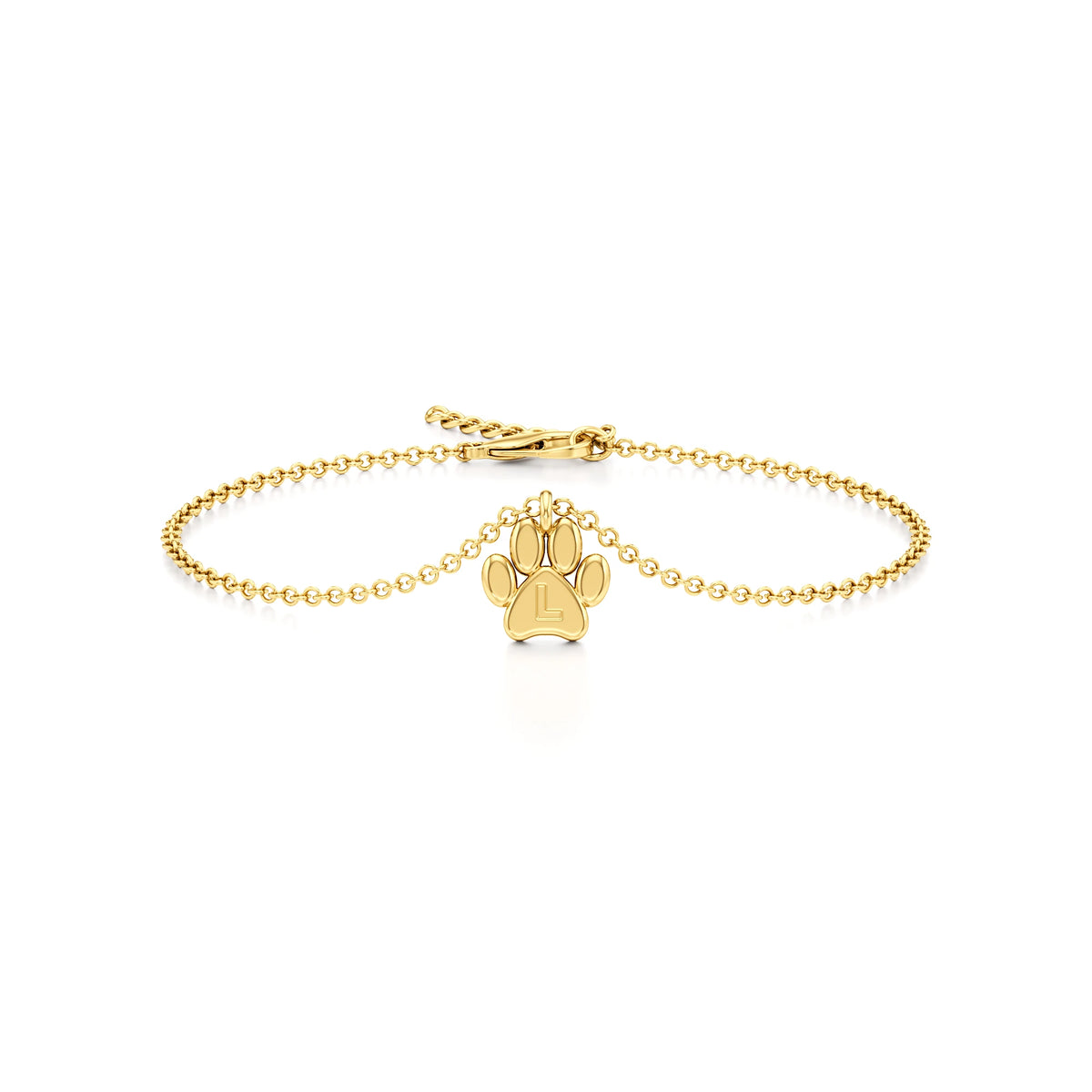Pet Initial Bracelet