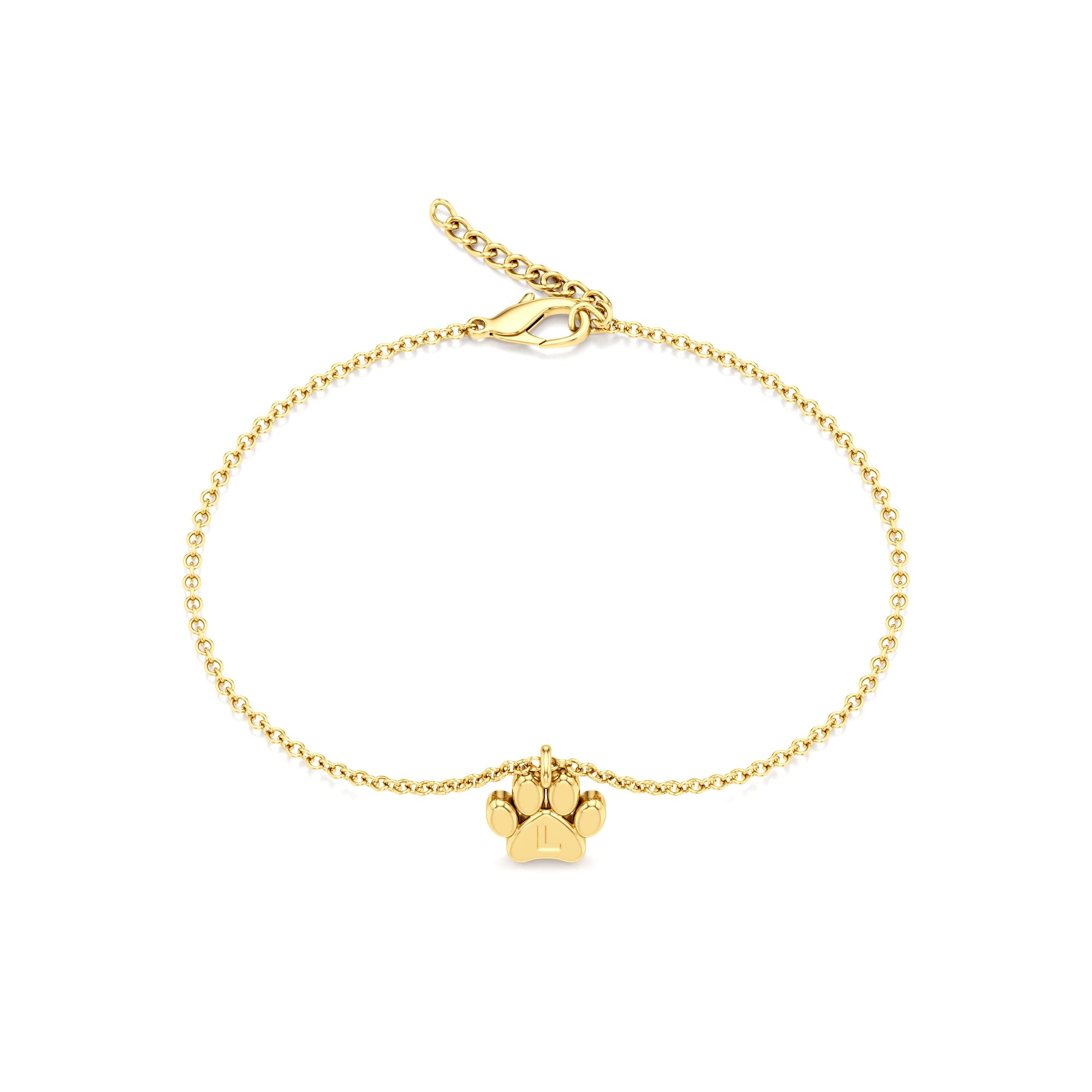 Pet Initial Bracelet