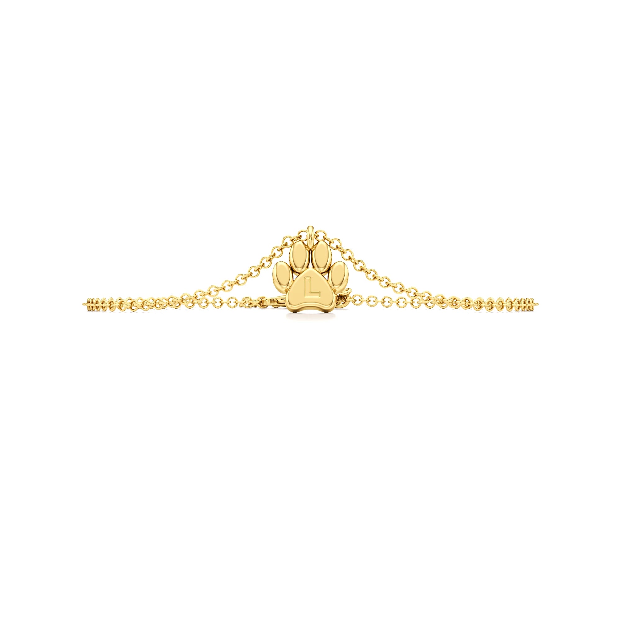 Pet Initial Bracelet