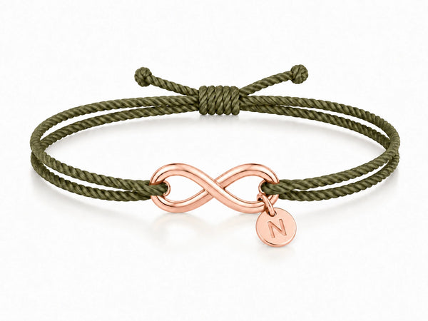 Infinite Love Cord Bracelet