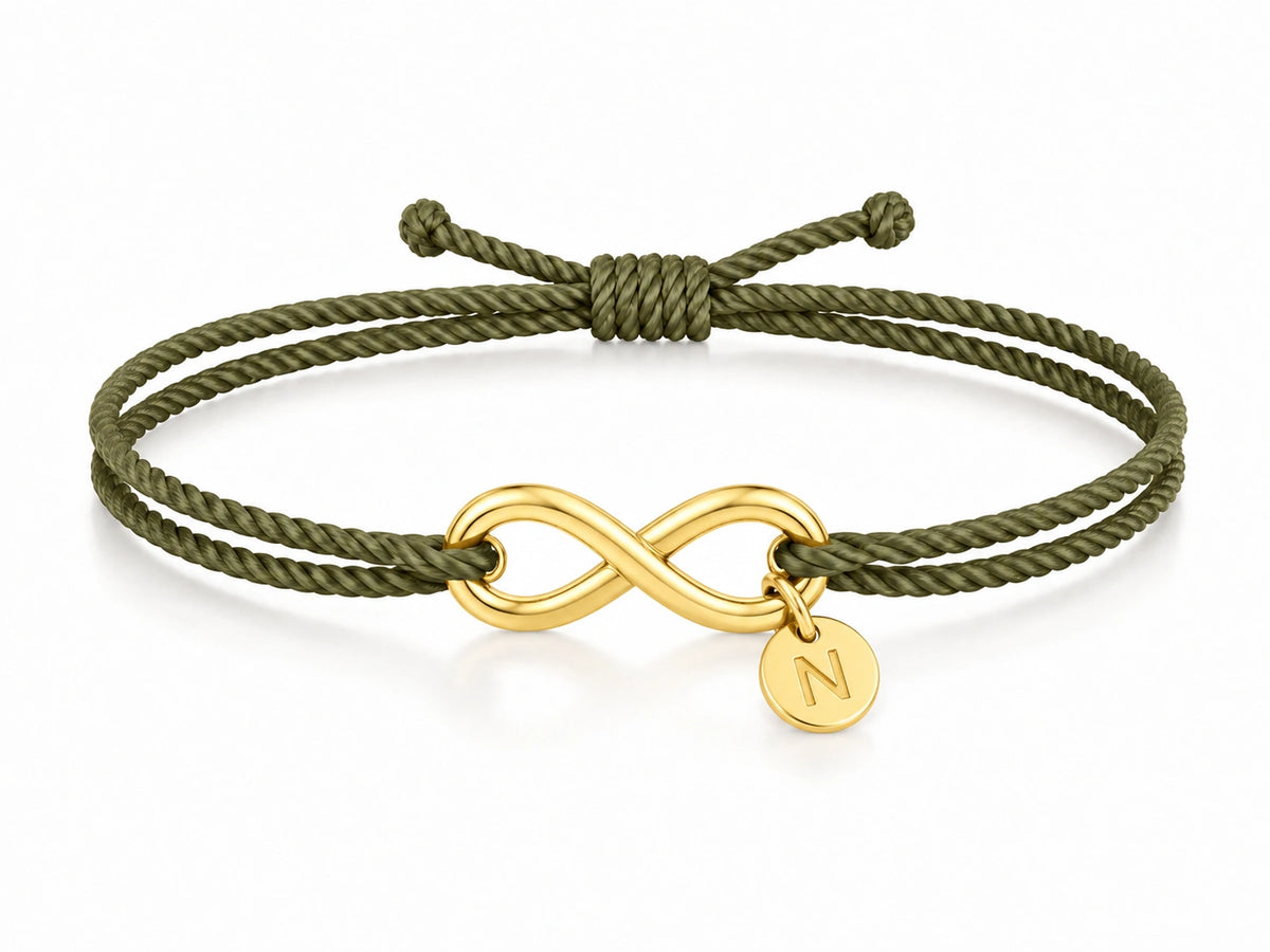 Infinite Love Cord Bracelet