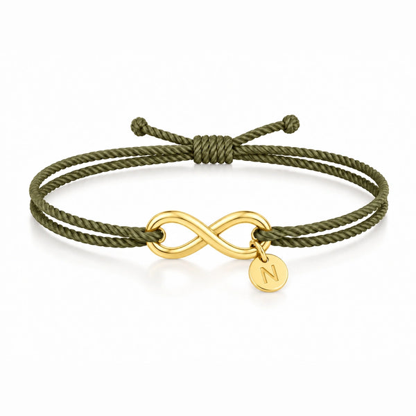 Infinite Love Cord Bracelet