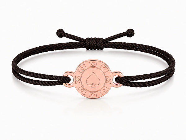 Poker Fanatic Cord Bracelet
