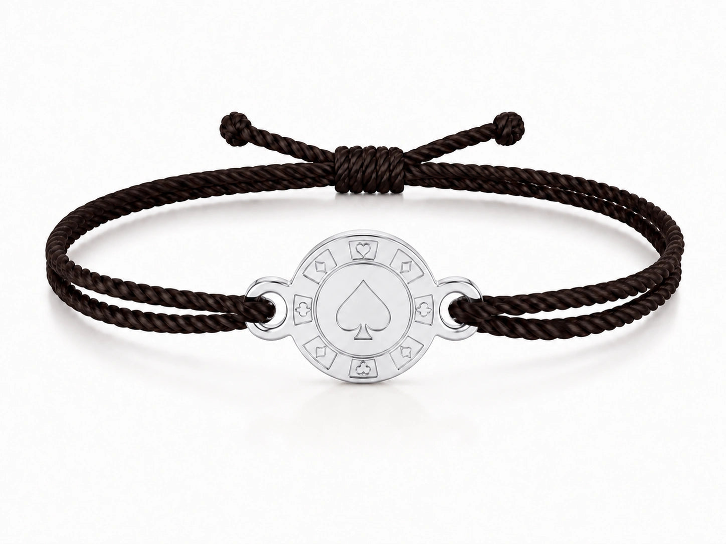 Poker Fanatic Cord Bracelet