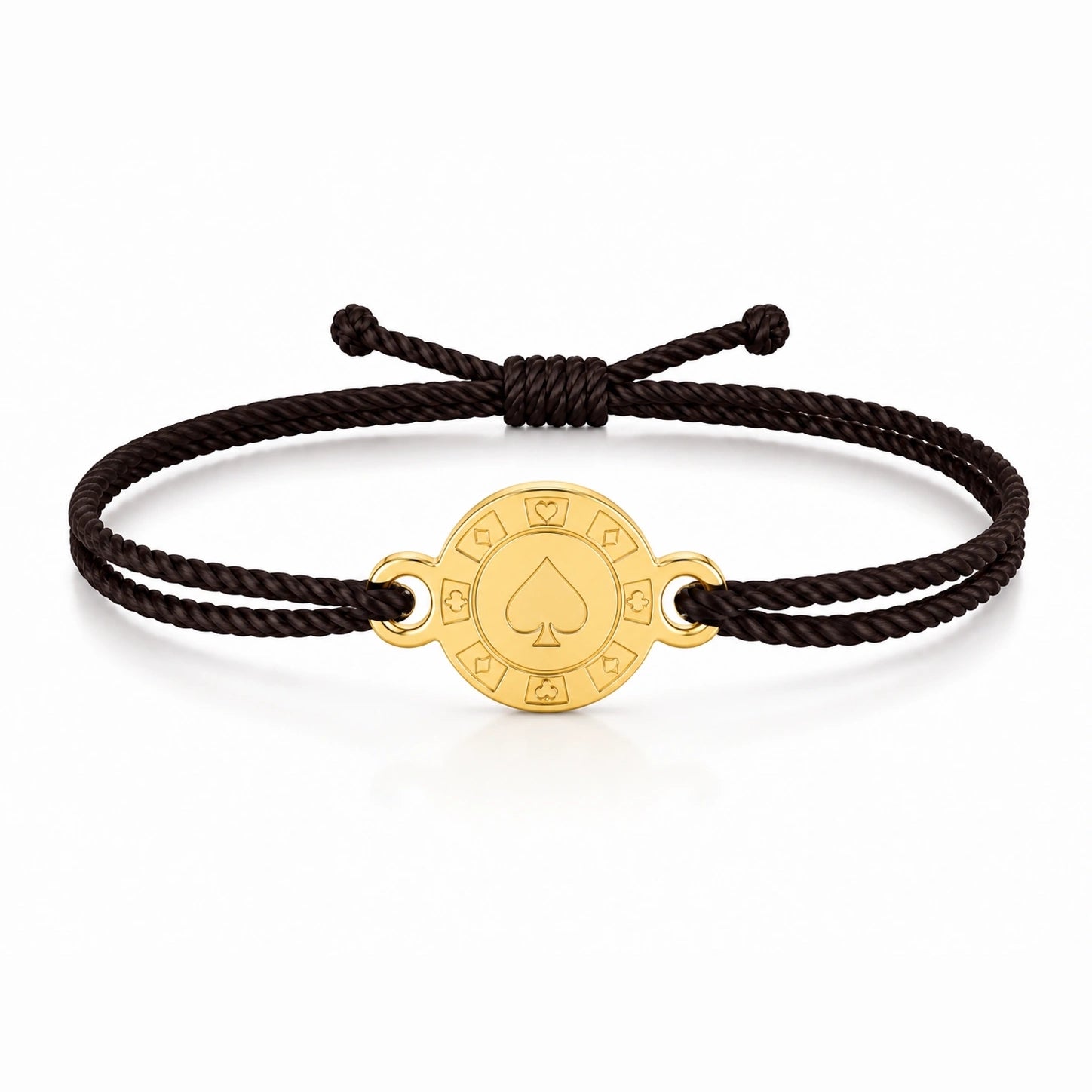 Poker Fanatic Cord Bracelet