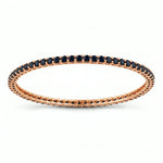 Round Prong Set Bangle