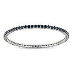 Round Prong Set Bangle
