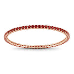Round Prong Set Bangle