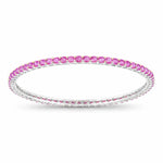 Round Prong Set Bangle