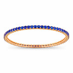 Round Prong Set Bangle