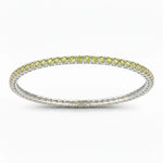 Round Prong Set Bangle