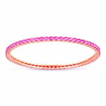 Round Prong Set Bangle