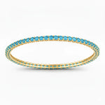 Round Prong Set Bangle