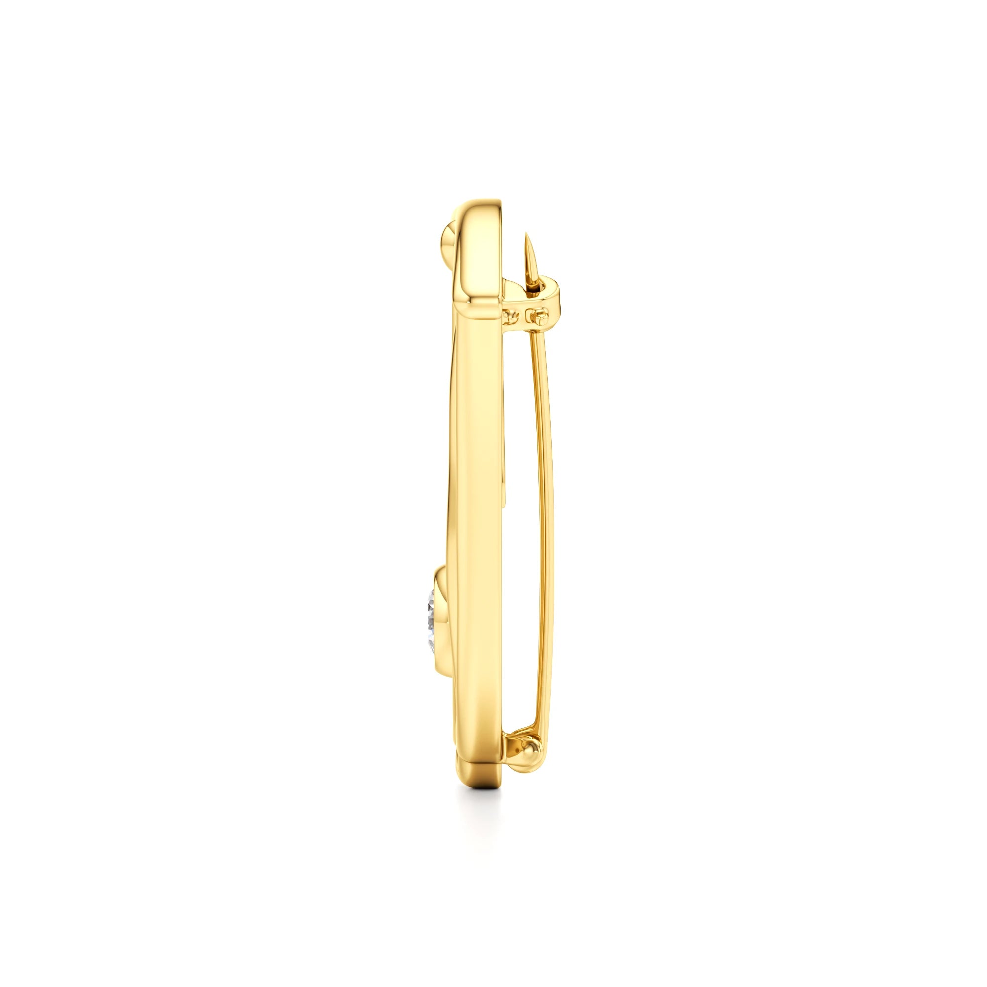Classic Initial Brooch