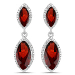 Marquise Cut Diamond Accent Drop Earrings
