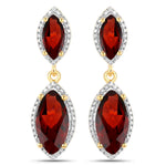 Marquise Cut Diamond Accent Drop Earrings