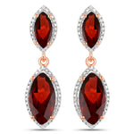 Marquise Cut Diamond Accent Drop Earrings