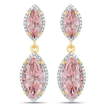 Marquise Cut Diamond Accent Drop Earrings
