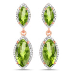Marquise Cut Diamond Accent Drop Earrings