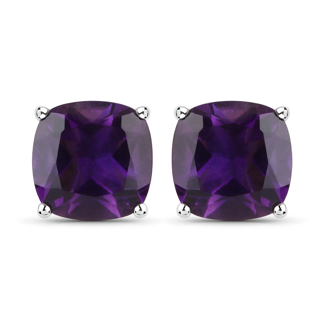 Cushion Cut Stud Earrings