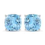 Cushion Cut Stud Earrings