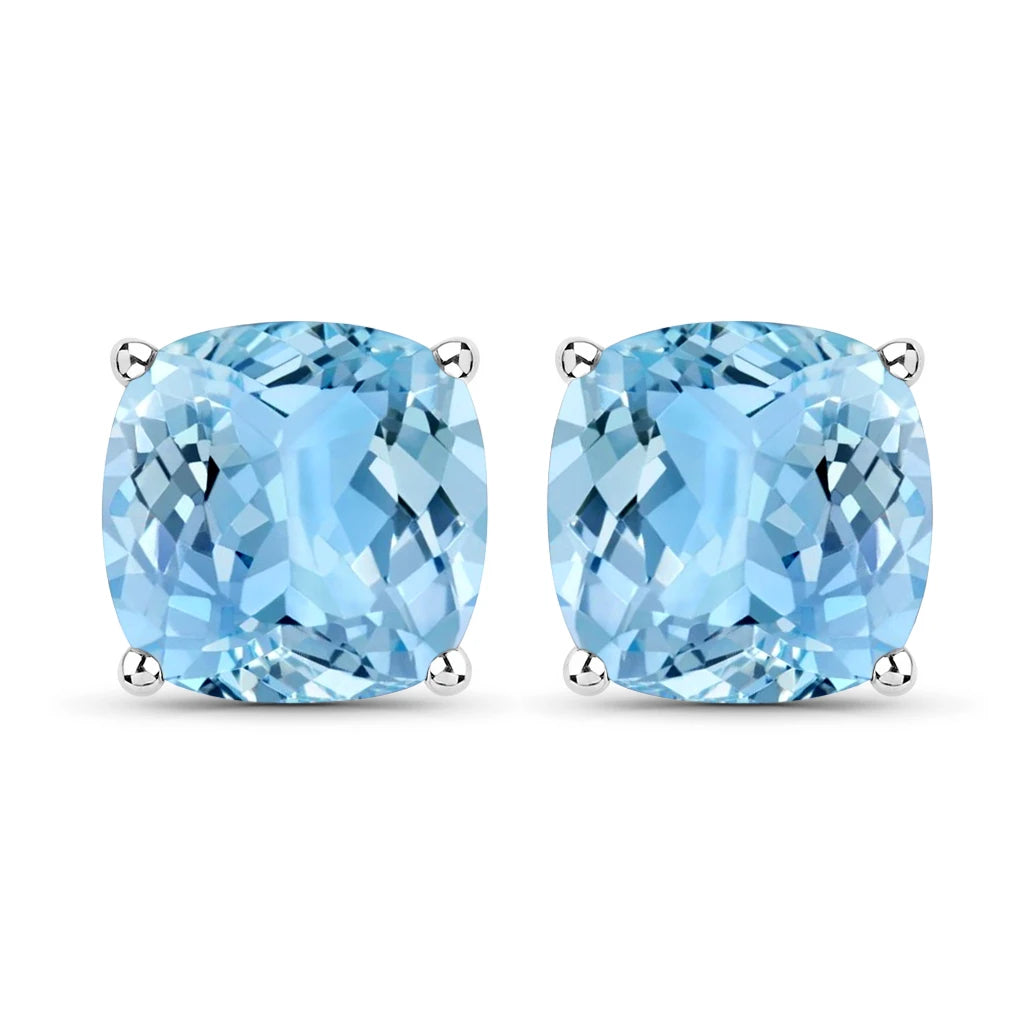Cushion Cut Stud Earrings