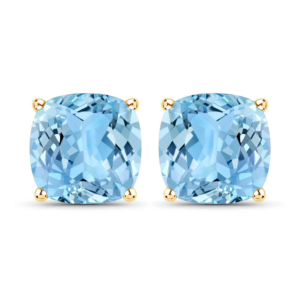 Cushion Cut Stud Earrings