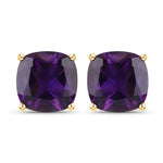 Cushion Cut Stud Earrings