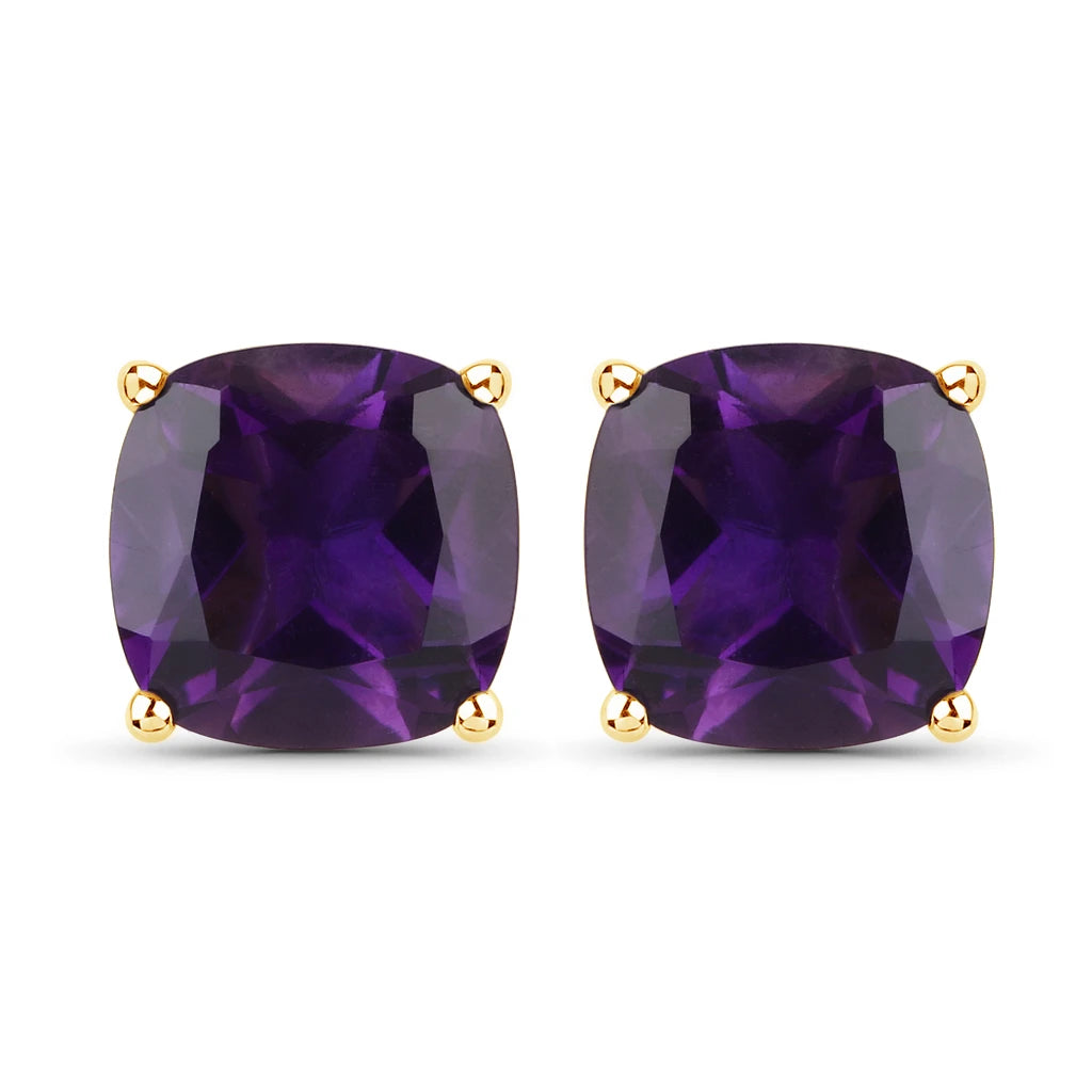 Cushion Cut Stud Earrings