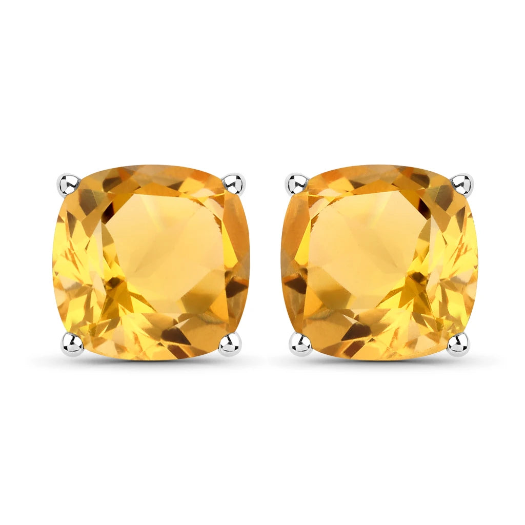 Cushion Cut Stud Earrings