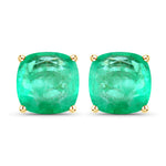 Cushion Cut Stud Earrings